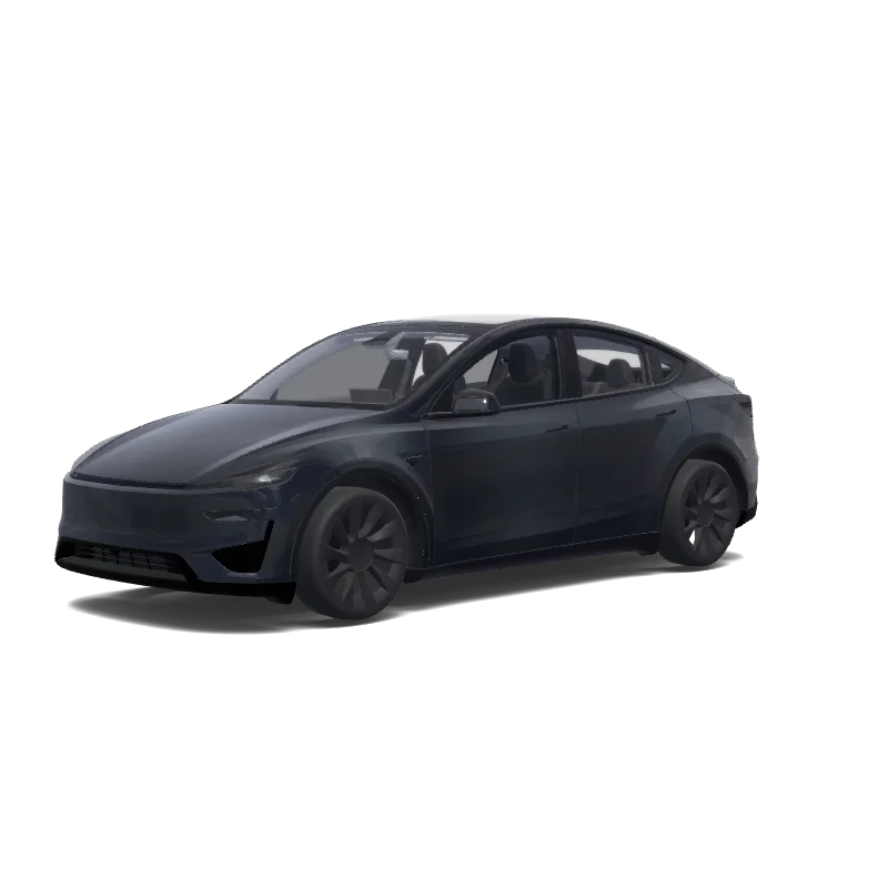 Tesla Model Y (2025+) wrap, 3D preview