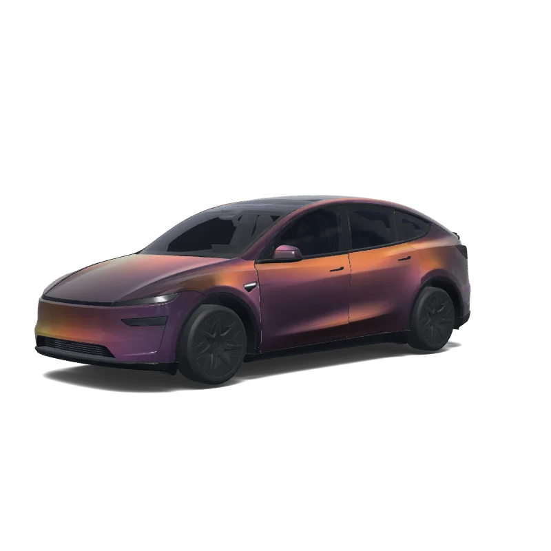Tesla Model Y L wrap, 3D preview