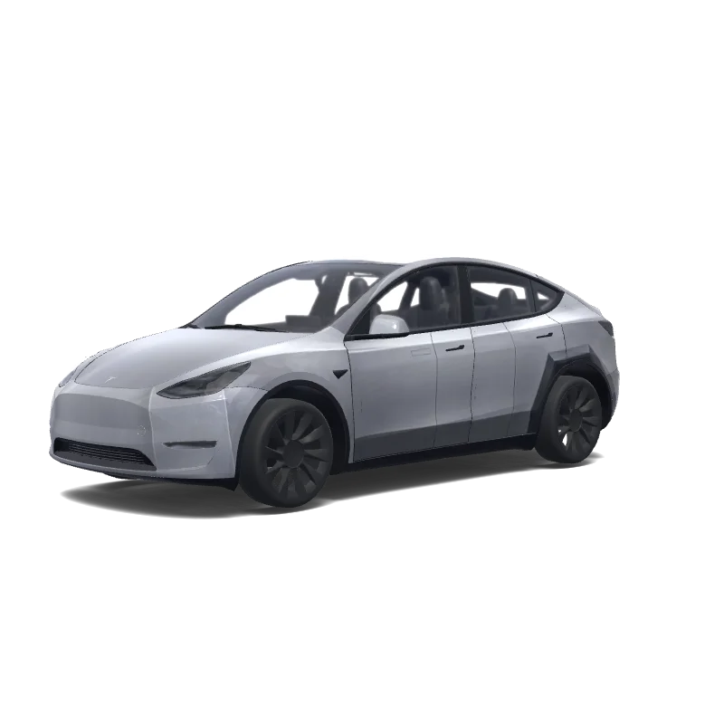 Tesla Model Y wrap, 3D preview